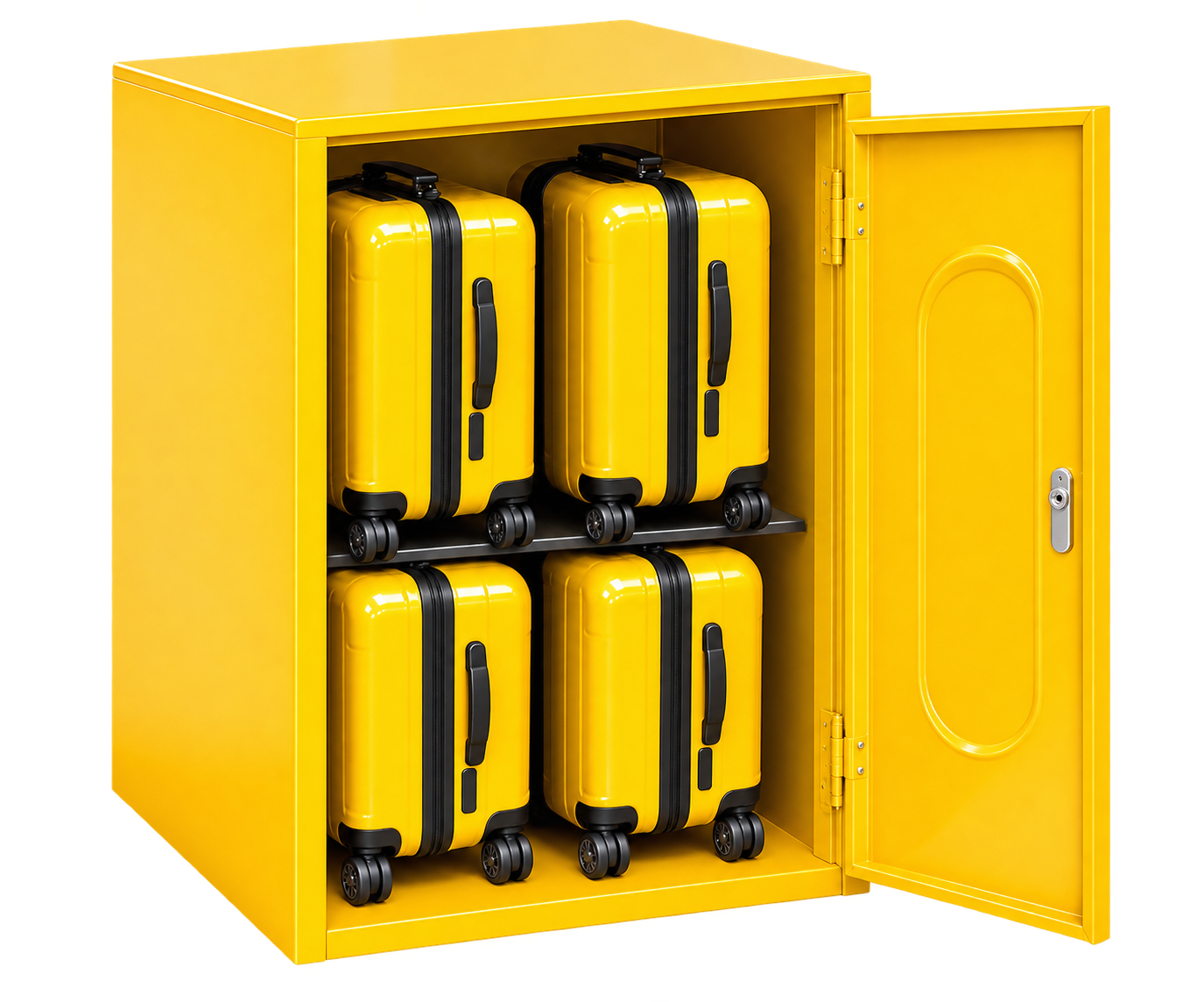 Large Yellow Locker